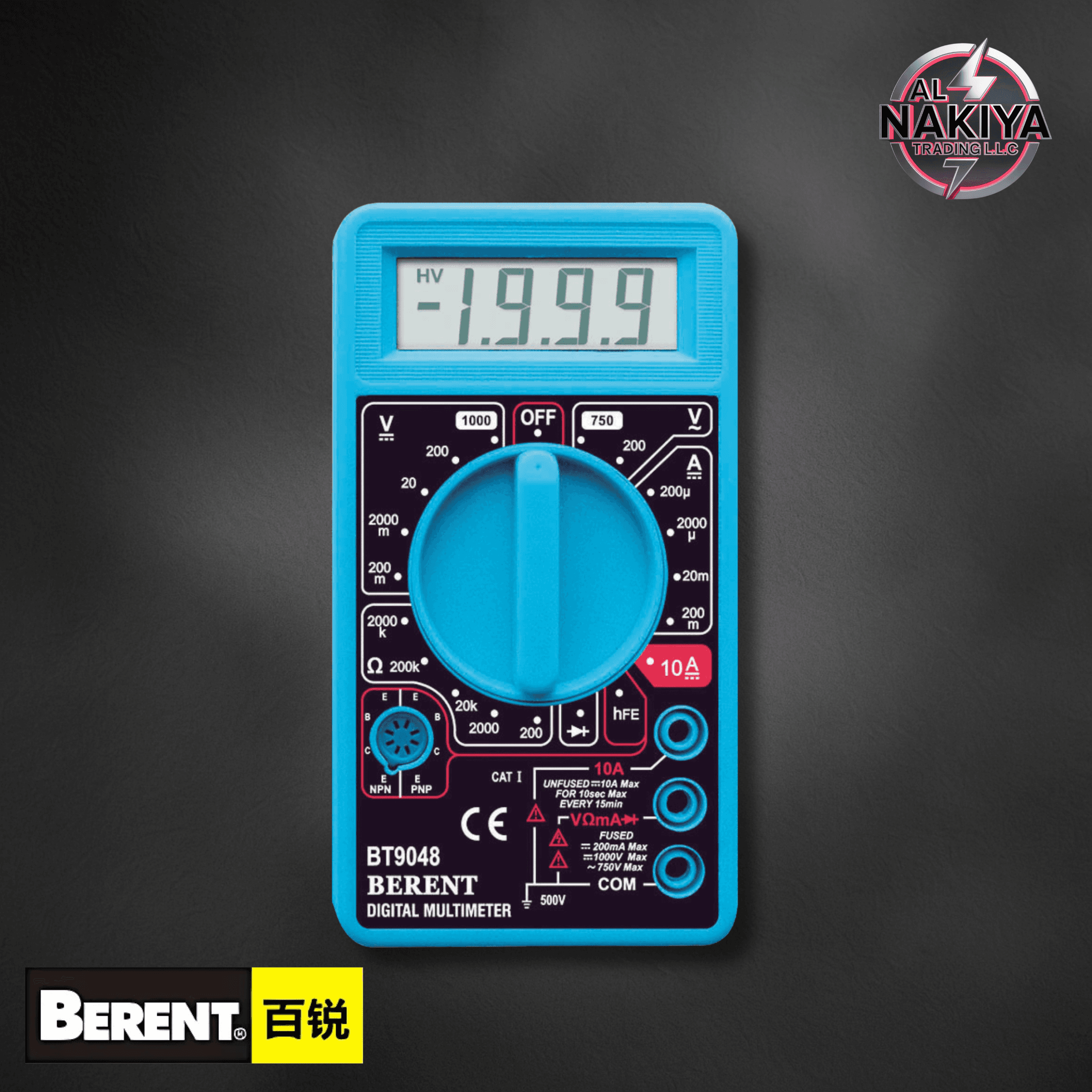 AUTO RANGING DIGITAL MULTIMETER BERENT BT 9048