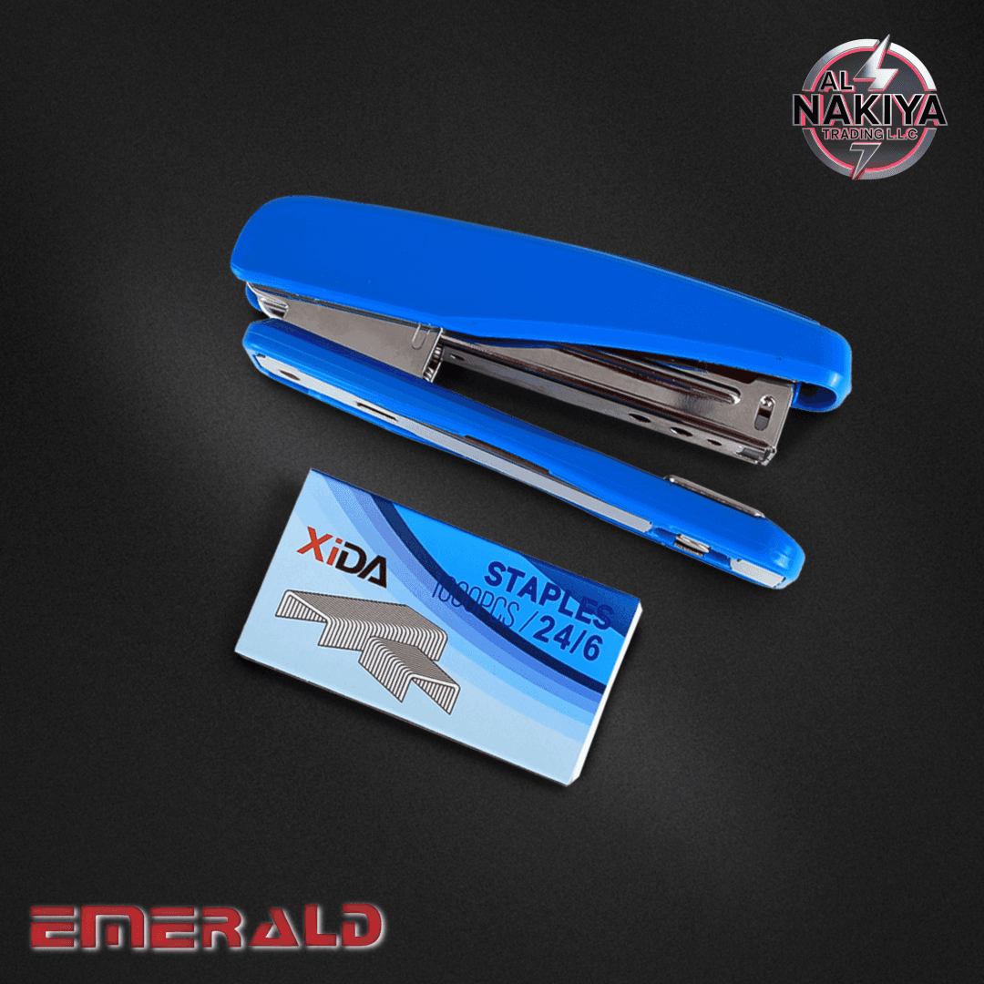 STAPLER WITH PIN SET