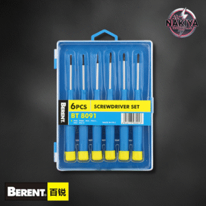 6 PCS SCREWDRIVER SET BERENT BT 8091