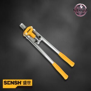 A professional-grade SENSH SH 11477 lazy tongue riveter hand tool with its long, scissor-like handles.