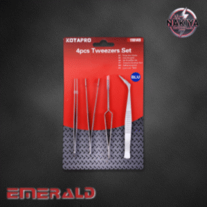 SS TWEEZERS SET ANTI MAGNETIC