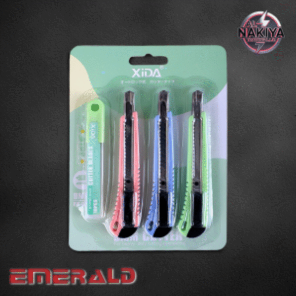 UTILITY CUTTER 3PCS WITH BLADE