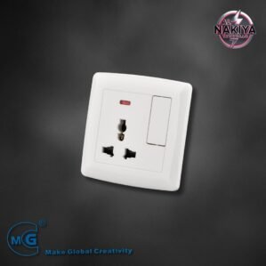 MULTI 13A SOCKET WITH SWITCH AND NEON