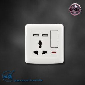 13A MULTI SOCKET WITH 2USB