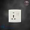 MULTI 13A SOCKET WITH SWITCH AND NEON