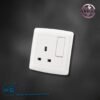 13A SOCKET WITH SWITCH AND NEON