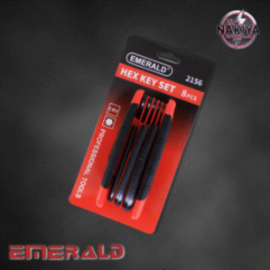 8 PCS FOLDING HEX KEY