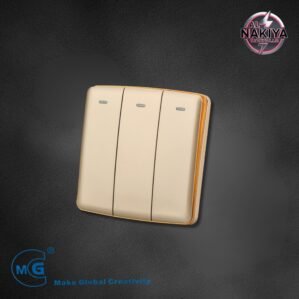 3G 1 WAY SWITCH (GOLD + GOLD)