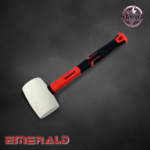 RUBBER HAMMER WITH TPR HANDLE