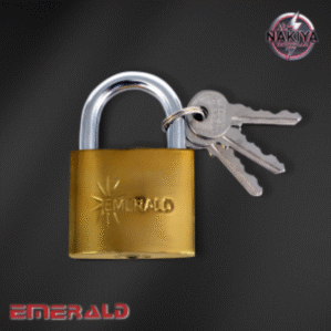 PAD LOCK WITH SHORT SHACKLE