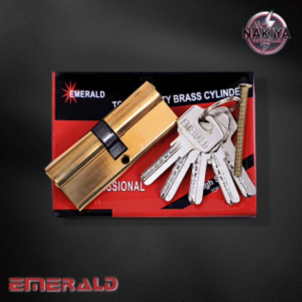 BRASS CYLINDER LOCK WITH 5KEY