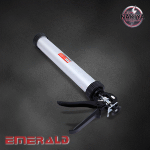 CAULKING GUN SILVER (SAUSAGE)