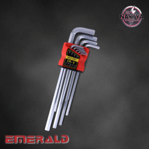 9PC HEX KEY SET LONG