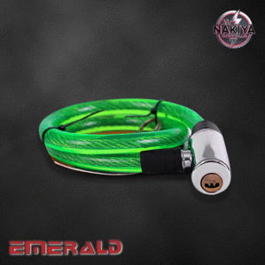 BICYCLE LOCK WITH 2KEY BLUE, BLACK, RED, GREEN