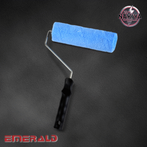 PAINT ROLLER WITH CAGE BLUE